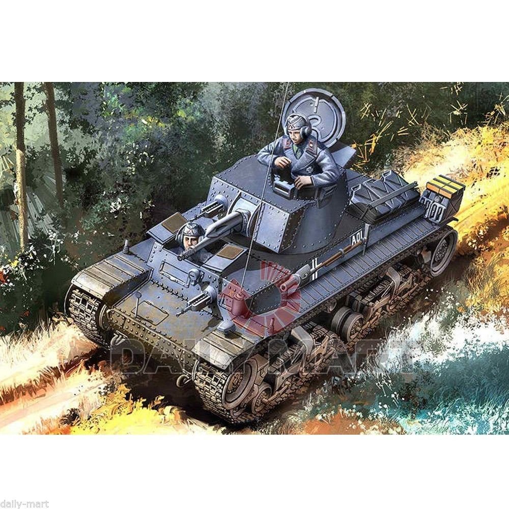 Amazon.com: Toys 4 U 7777 Academy 1/35 13280 German Light Tank Pz