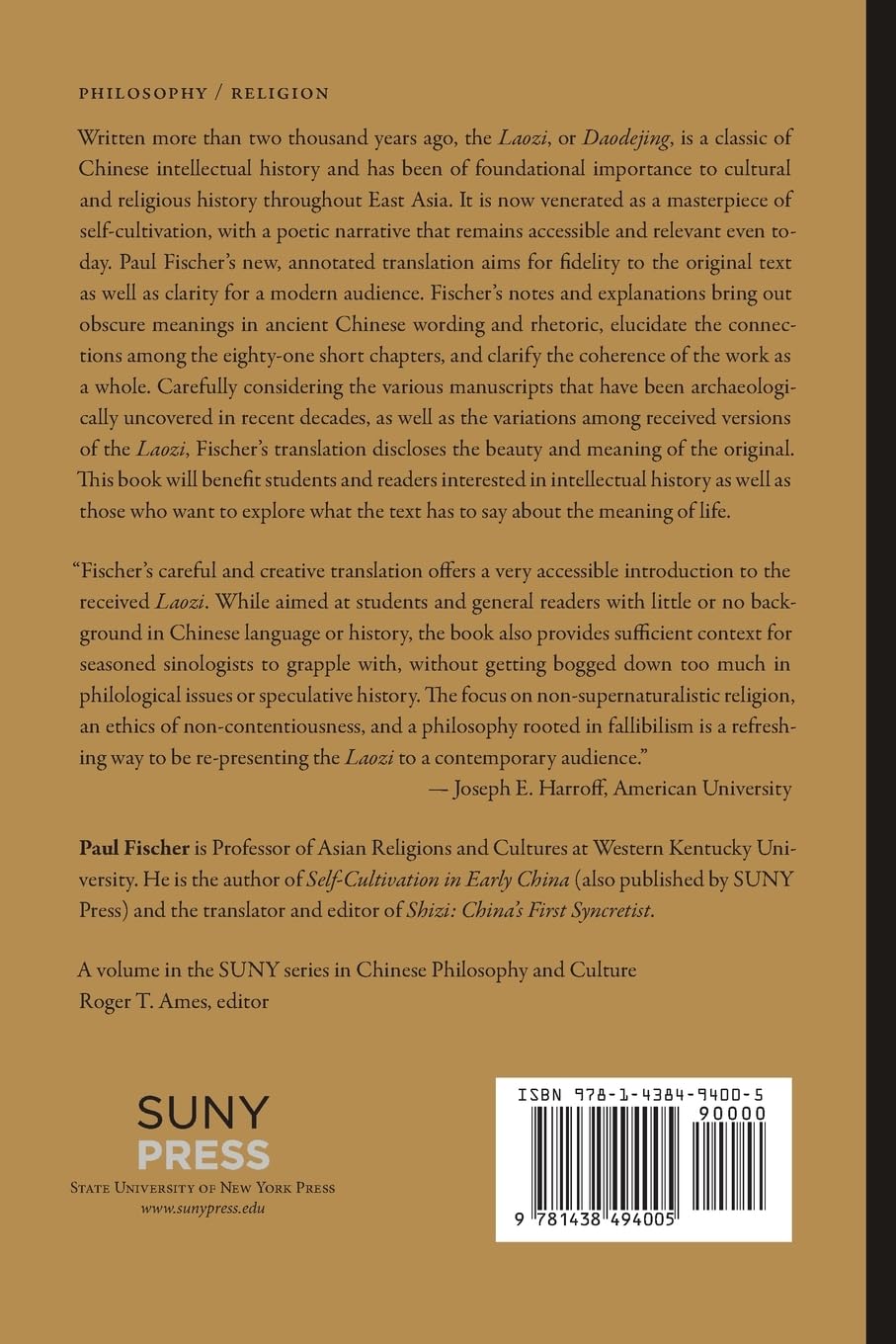 The Annotated Laozi: A New Translation of the Daodejing