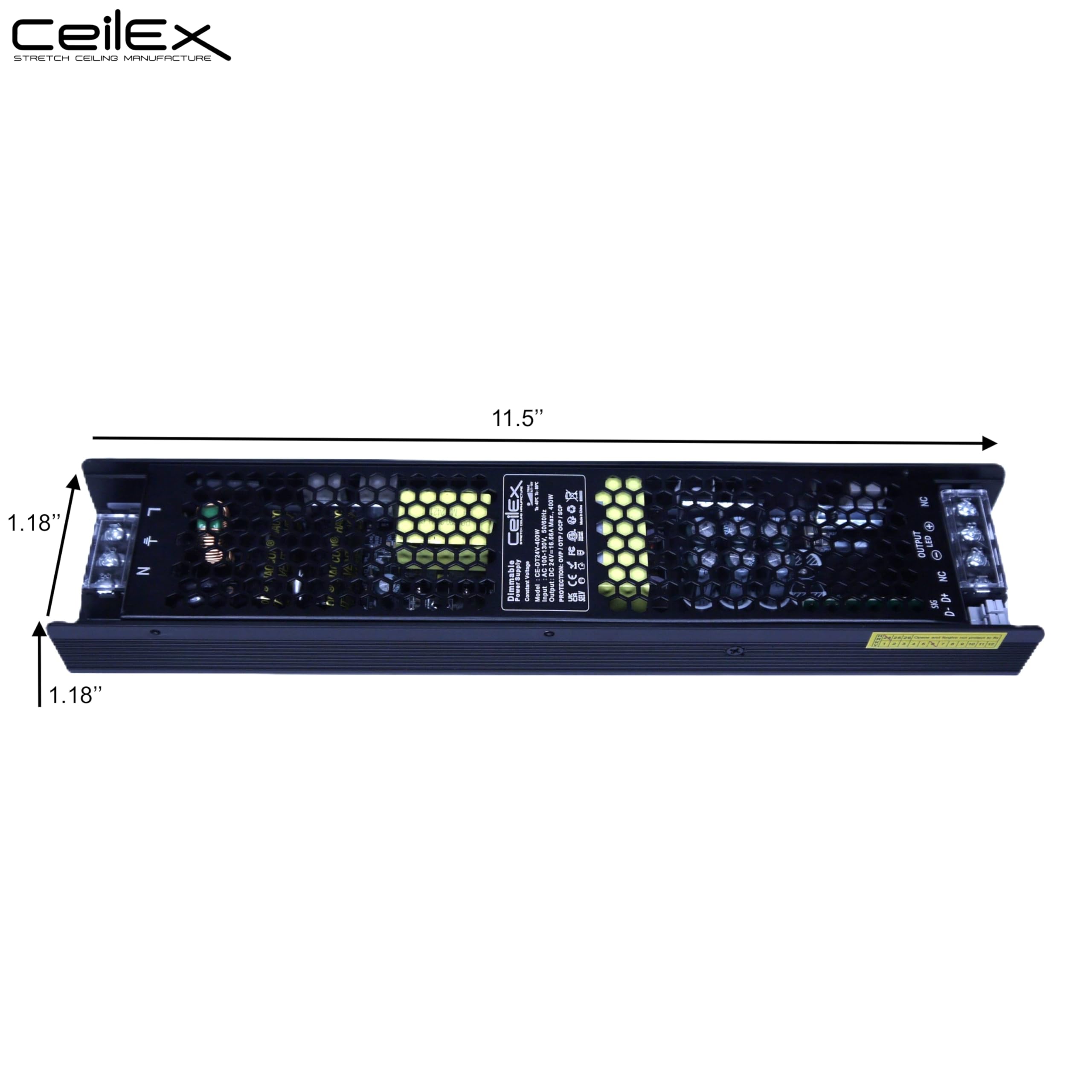 Dimmable LED Driver - 400W 24V Triac -3