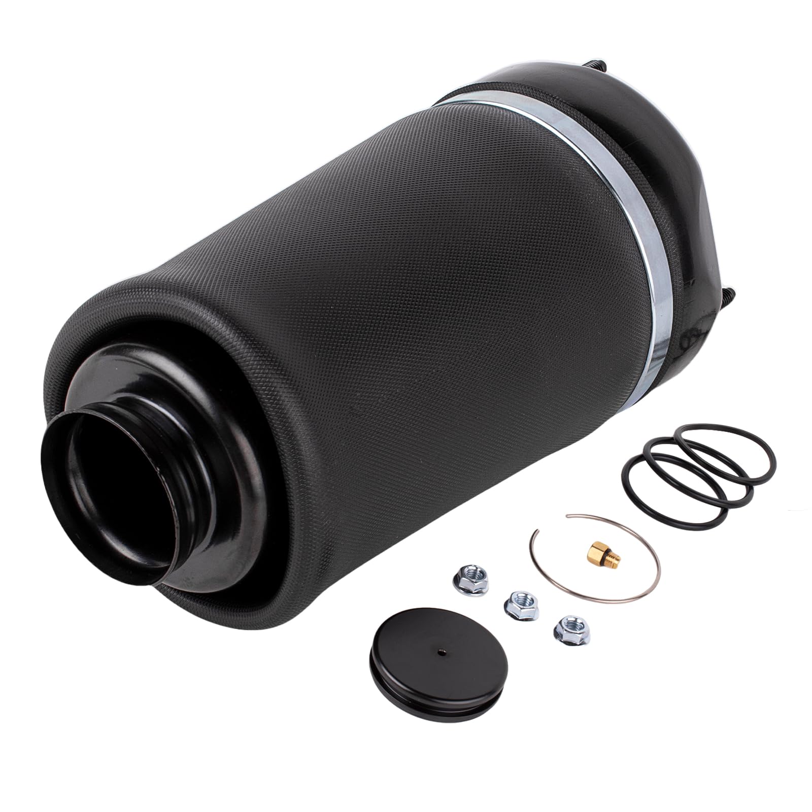 1x Sospensione pneumatica Sospensione pneumatica Assale anteriore Sinistro Destro compatibile con GL-Class X164 GL320 GL350 GL450 GL550 M-Class W164 ML350 ML450 ML500 1643205813 1643205913 1643204313