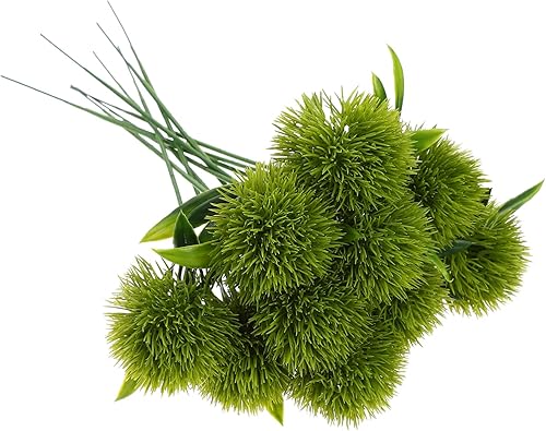 Diente de león realista, 10 piezas, diente de león artificial, ramo de novia de plástico, decoración de sala de estudio