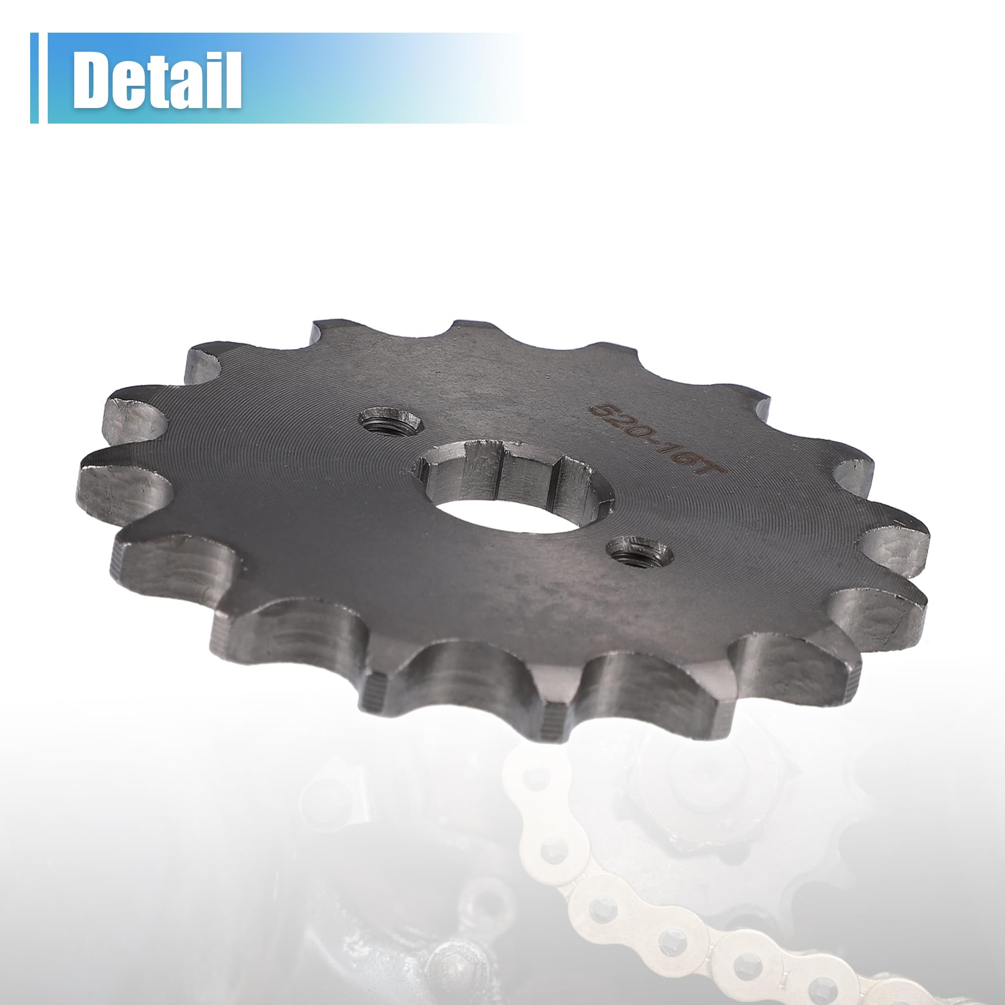 Pignone Motore Anteriore X AUTOHAUX 420: 12 Denti, 17mm ID, Per Moto 50cc-125cc, ATV, Mini Bici