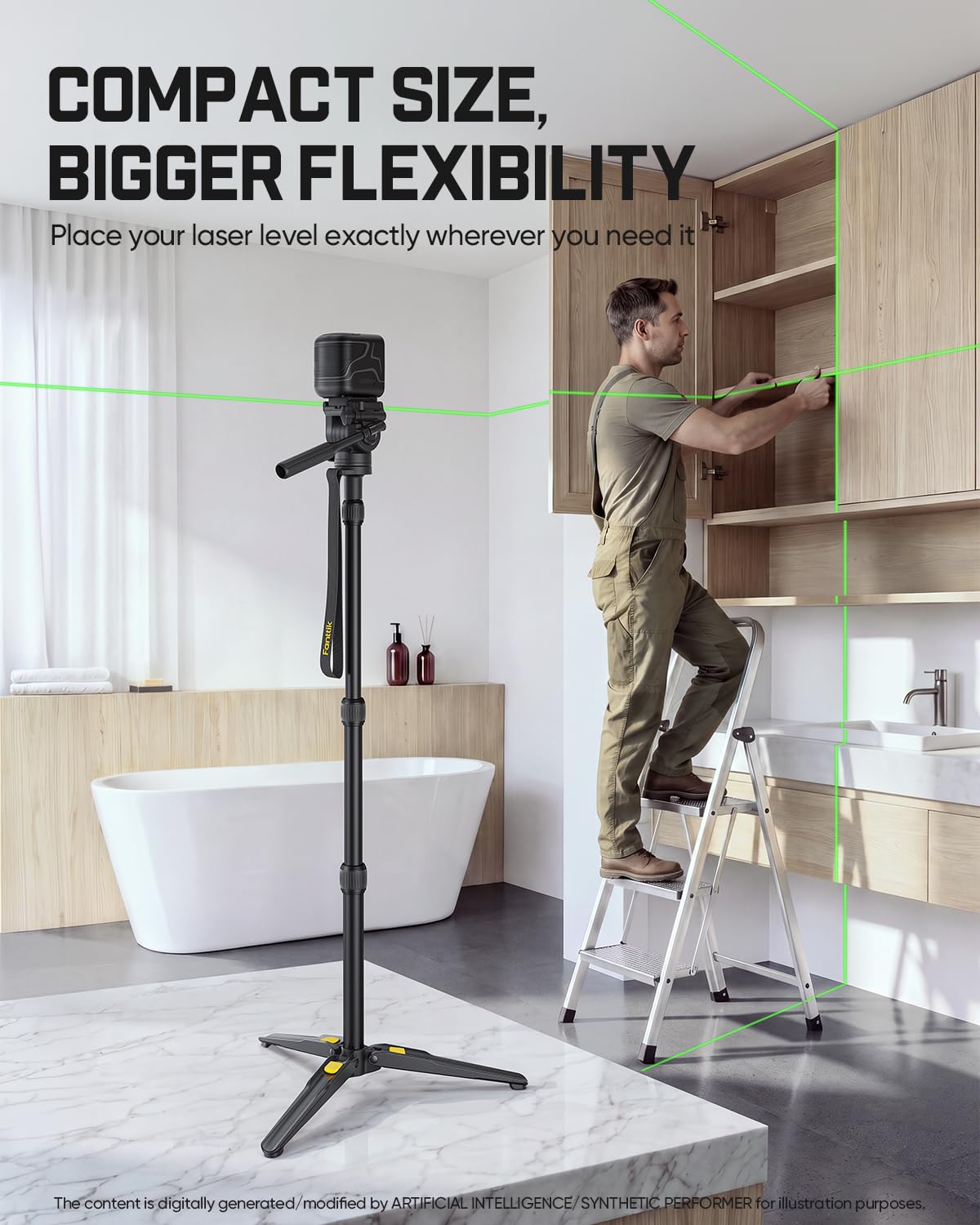 Fanttik DT10 Pro Tripod - Compact & Stable -6