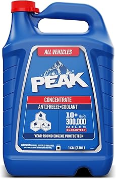 PEAK Concentrate Antifreeze and Coolant for All Engine Cooling Systems