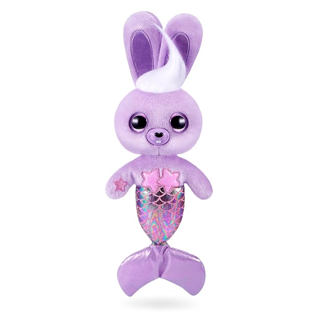 Foto 8 de 8 de Pets Alive Furmaids de ZURU Peluche Sirena Interactivo con Luces y Sonidos para niña(Purple Bunny)