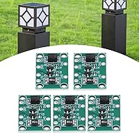 Vista 5 de Placa de circuito del módulo del controlador de carga de la batería del tablero del controlador solar de 5pcs para la lámpara solar
