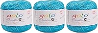 Vista 66 de Golo - Hilo de ganchillo tamaño 30, hilo de colores para hacer encaje 310