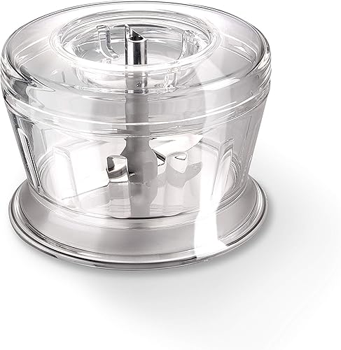 Miniatura 4 de Bamix M150 DeLuxe - Batidora de mano de inmersión - Gris claro - 3 cuchillas intercambiables de acero inoxidable - 50W 120V 60Hz con enchufe de EE.