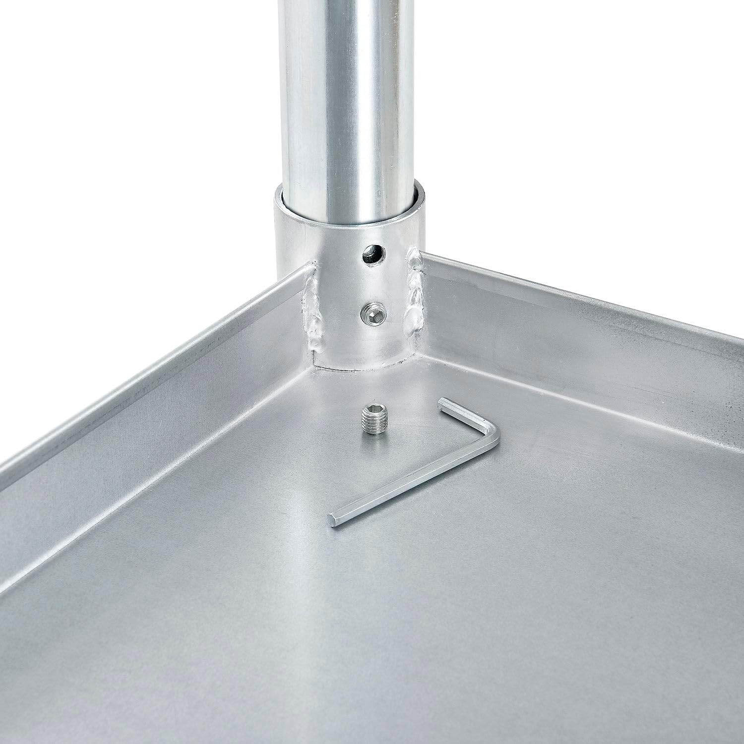 Nexel WB6030BSS Stainless Steel Worktable with Backsplash, 60"W x 30"D x 35"H