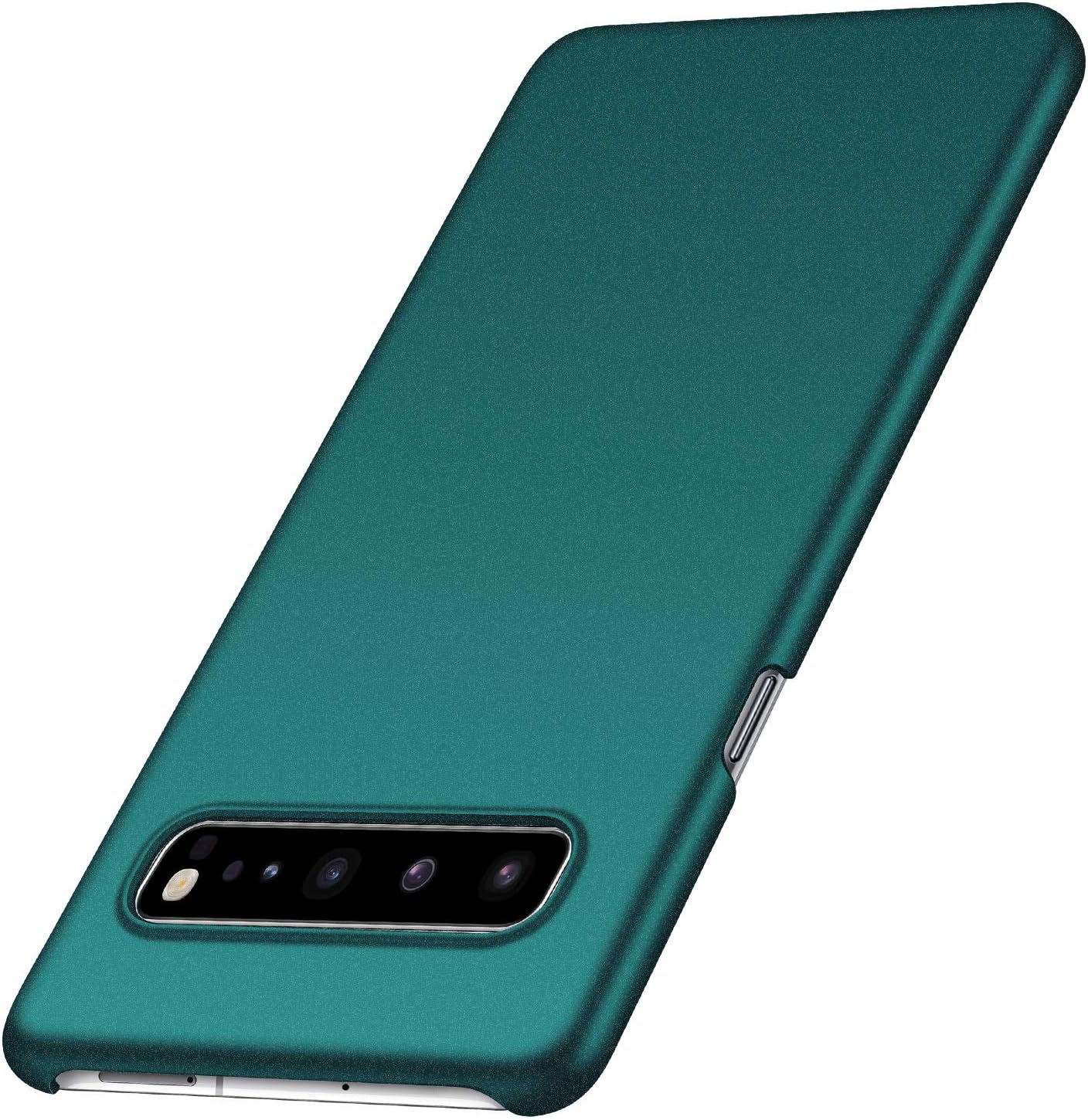 Avalri Samsung Galaxy S10 5G Case, Ultra Thin Anti-Fingerprint and Minimalist Hard PC Cover for Samsung Galaxy S10 5G (Gravel Green)