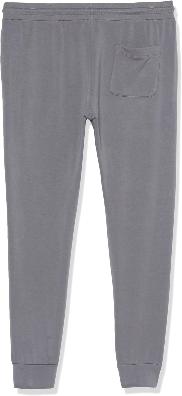 Velvet by Graham & Spencer Men's Crosby Luxe Fleece Sweatpant, Haze