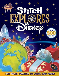 Disney: Stitch Explores: Over 500 Stickers, Fun Facts, Puzzles to Solve, and More!