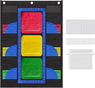Gráfico de bolsillo para luces de paso, tabla de conducta del estudiante, tablero de comportamiento en el hogar, ayuda v...