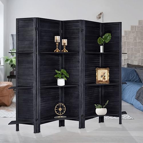 Miniatura 5 de Divisor de habitación, pantalla de privacidad, divisores de habitación y pantallas de privacidad plegables, divisores de habitación, paneles de