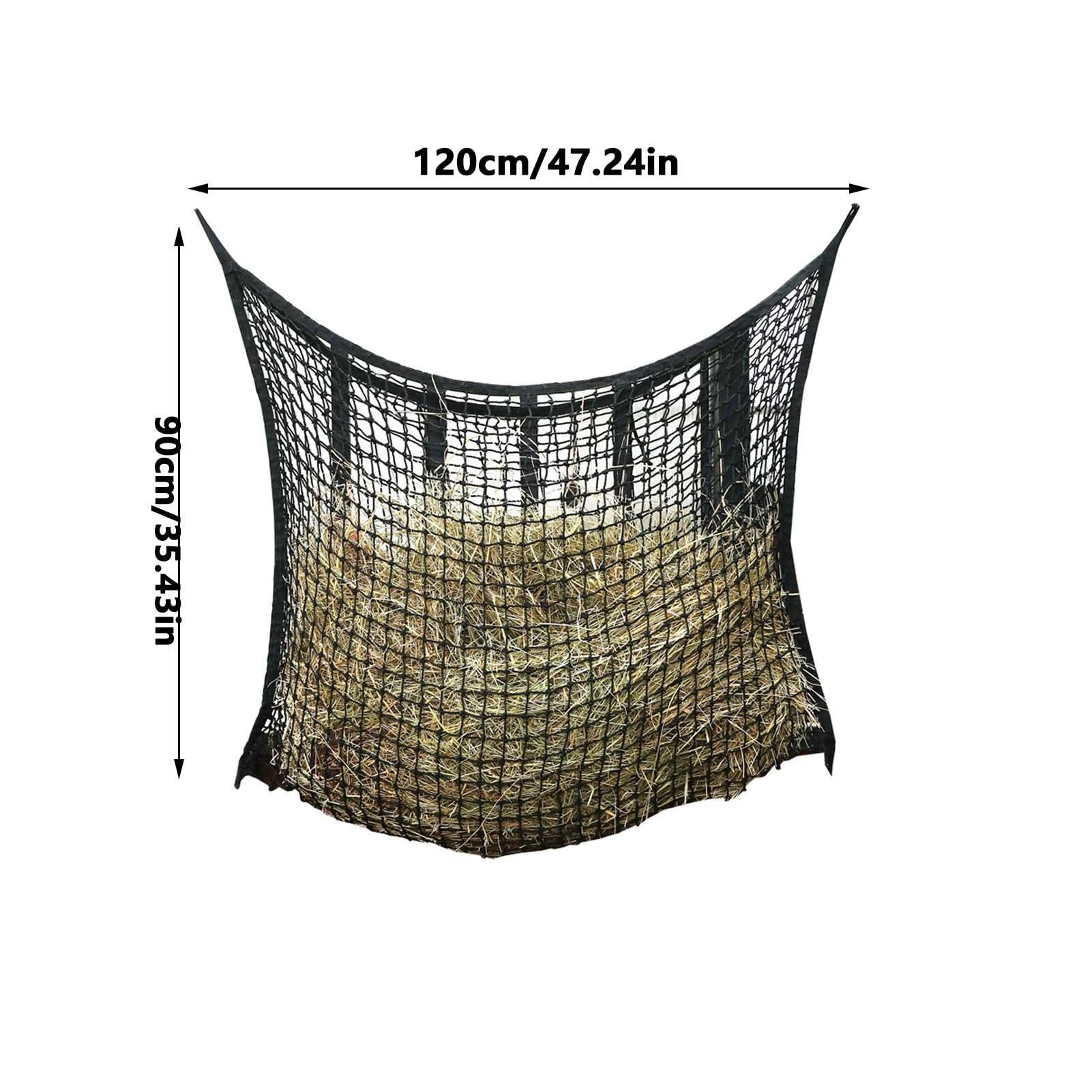 Slow Feeder Hay Bag - Feed in A Natural Grazing Position 1-3/4