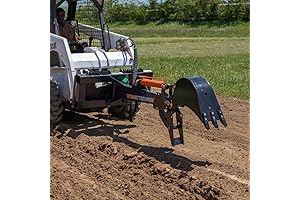 The Ultimate Excavator Addition: Titan Skid Steer with 10" Bucket and Thumb