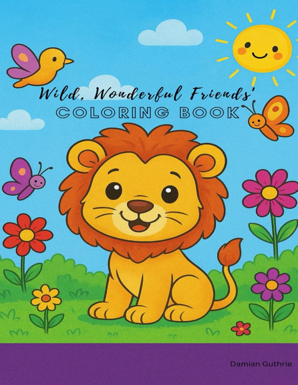 Wild, Wonderful Friends Colouring Book