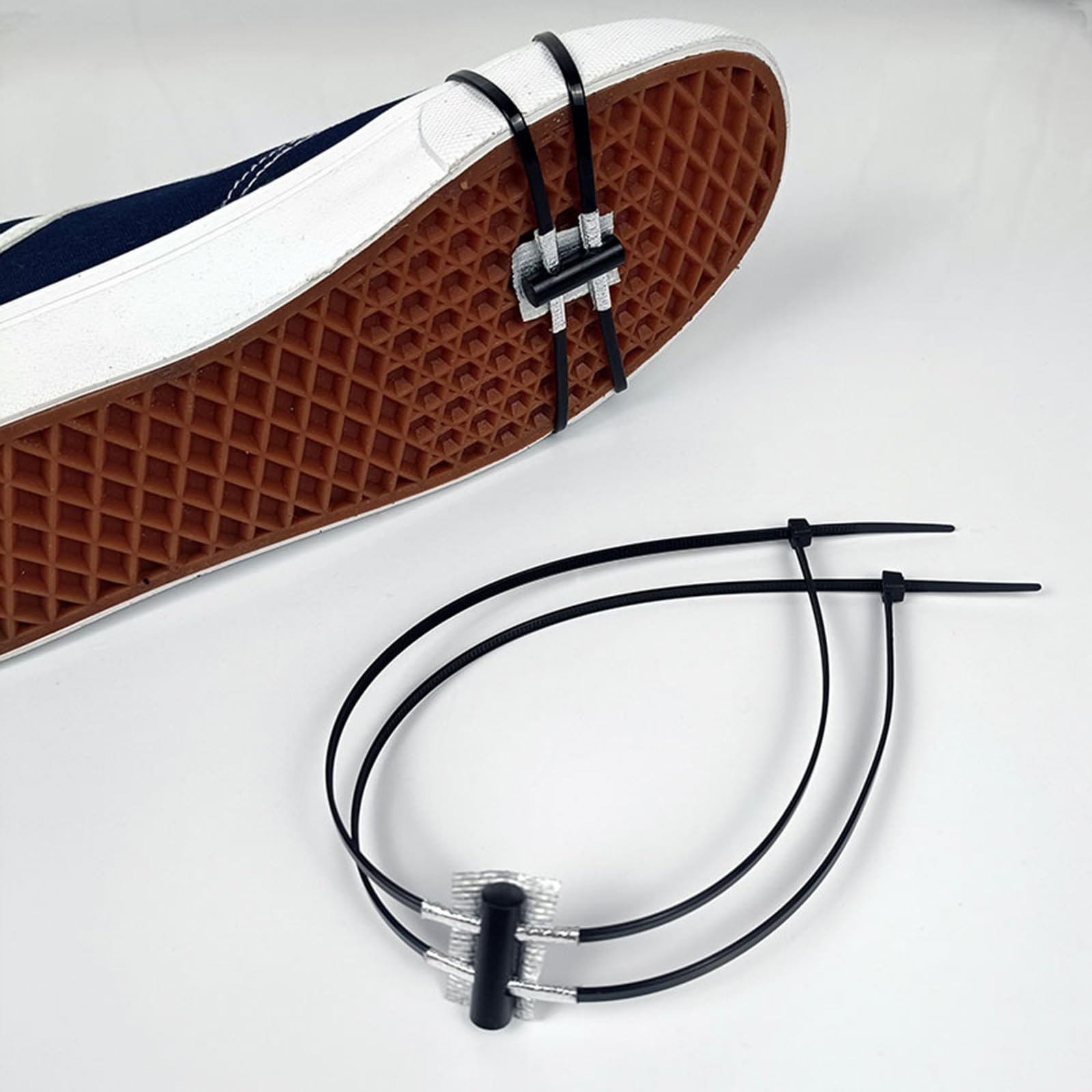 Suelas de zapatos freno reposapiés accesorios plantillas de zapatos freno freno estable para carreras y uso en carretera