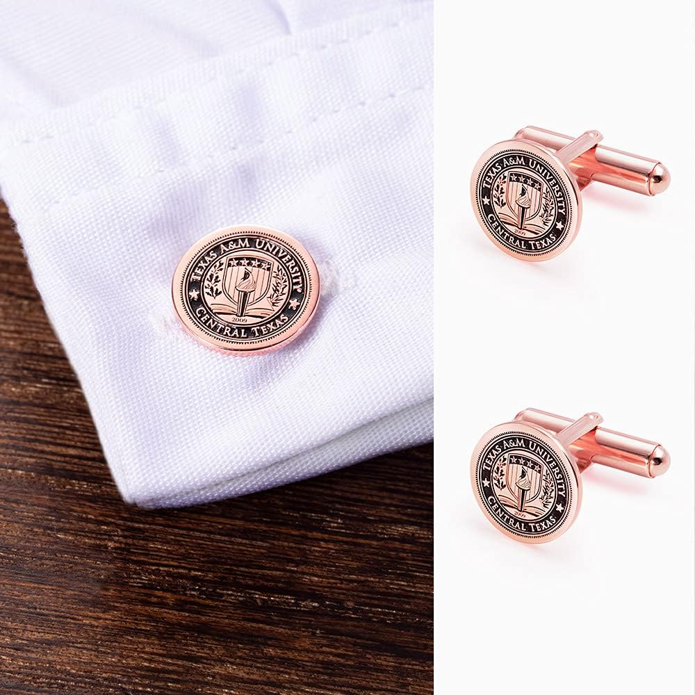 Custom Logo Cufflinks Gift for Him Photo Cufflinks Engraved Logo Cufflinks Customized Company Logo Cufflinks Personalized Coat of Arms Cuff Links Family Crest Cufflinks