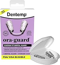 Dentemp Ora-Guard Custom Fit Dental Guard - Bruxism Night Guard for Teeth Grinding - Mouth Guard for Clenching Teeth at Night - Comfortable Sleeping - Relieve Soreness in Jaw (Packaging May Vary)