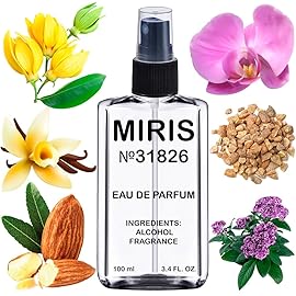 MIRIS No. 31826, Inspired by Sensual Orchid, Long-Lasting Eau de Parfum for Women, Spray 3.4 Fl Oz / 100 ml
