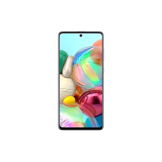 Samsung Galaxy A71 Smartphone, Display 6.7" Super AMOLED, 4 Fotocamere Posteriori, 128 GB Espandibili, RAM 6 GB, Batteria 4500 mAh, 4G, Dual Sim, Android 10, Nero (Prism Crush Black)