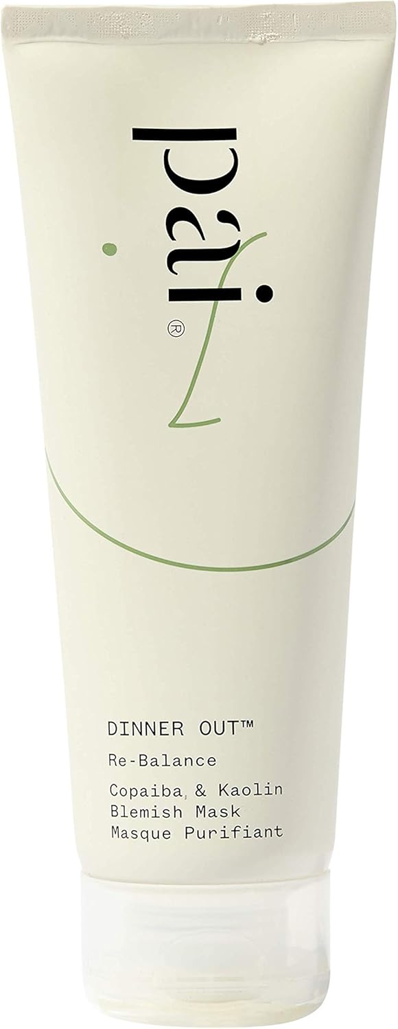 Pai Skincare Copaiba Deep Cleanse AHA Mask + Cloth for Combination or Blemish Prone Skin – Pore Purifying, Calming and Soothing – 75ml