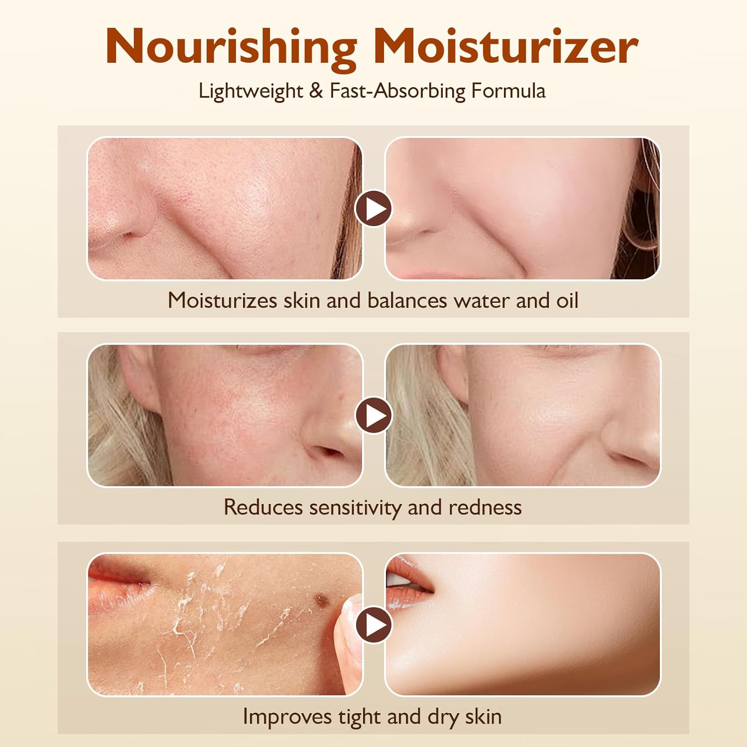 fugit Snail Collagen Face Cream - Collagen Hydrating Anti-Wrinkle and Rejuvenating Cream,Snail Collagen Face Rejuvenation Cream Moisturizer for Women (1) - Image 5