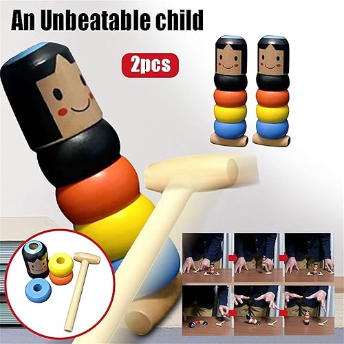 Miniatura 2 de Juguete mágico de madera para hombre, inmortal irrompible, juguete mágico de madera, trucos de magia, primer plano, accesorios mágicos, regalo