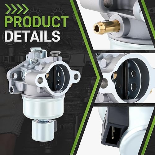 Miniatura 2 de Carbbia Carburador 20-853-33-S para John Deere STX30 STX38 STX46 G15 GT225 7G18 Scotts S1642 para Husqvarna para Kohler SV530 SV540 SV590 SV600