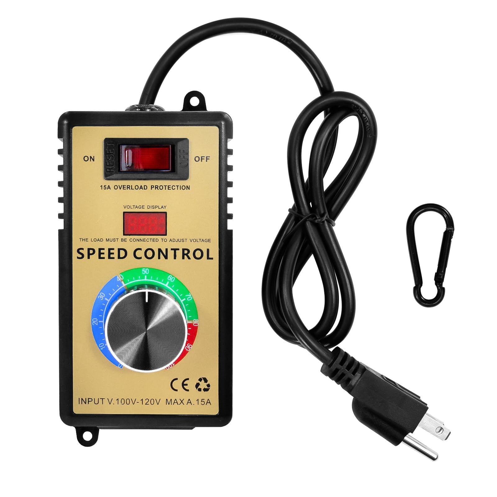 Controlador de velocidad de ventilador variable para hogar
