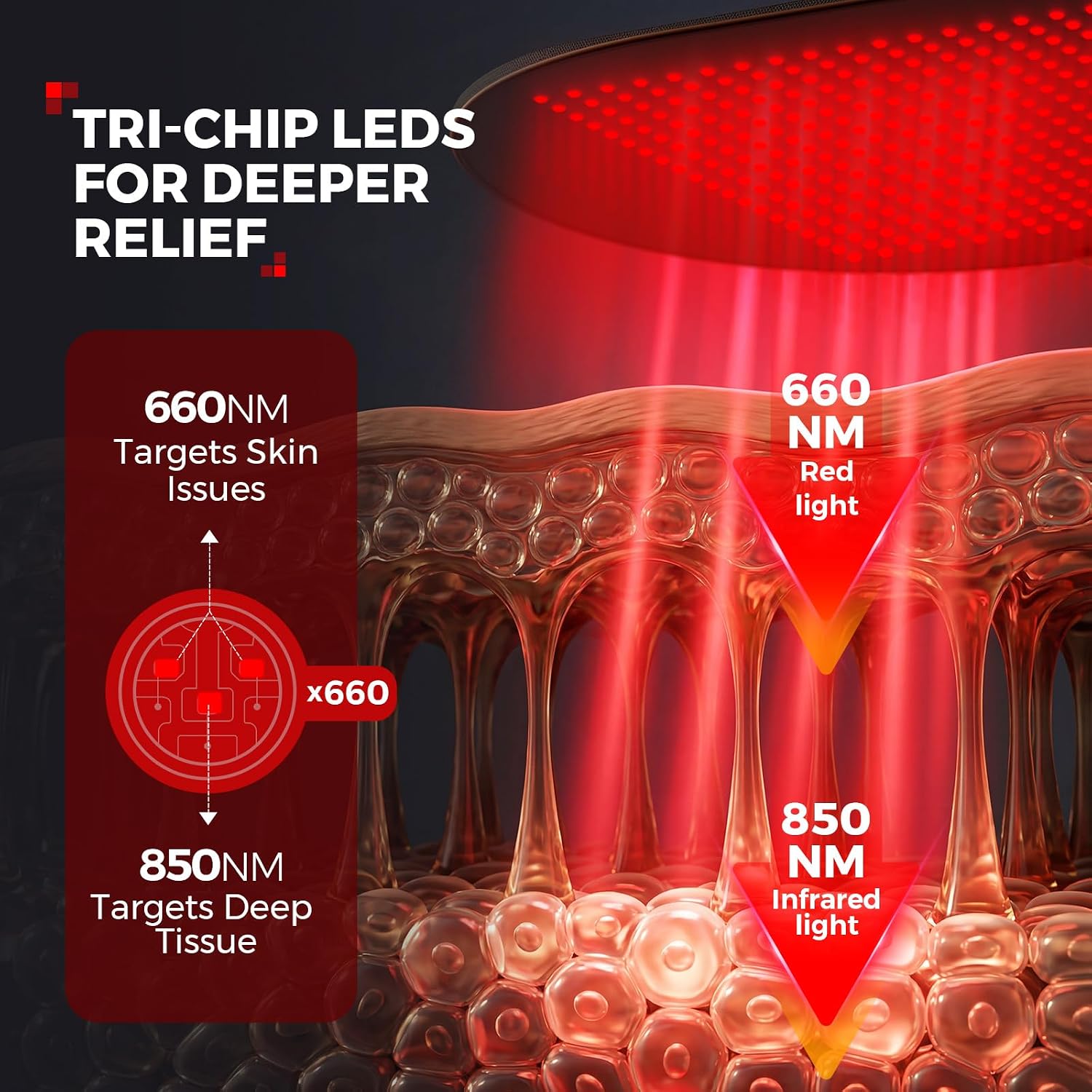 LTW Flagship 540 LEDs Red Light Therapy Mat for Body (37" x 16.9") | 5 Levels & 2 Pulse Modes large infrared mat, 80mW/cm² deep penetration, includes eye glasses & waist strap, 10-90min timer