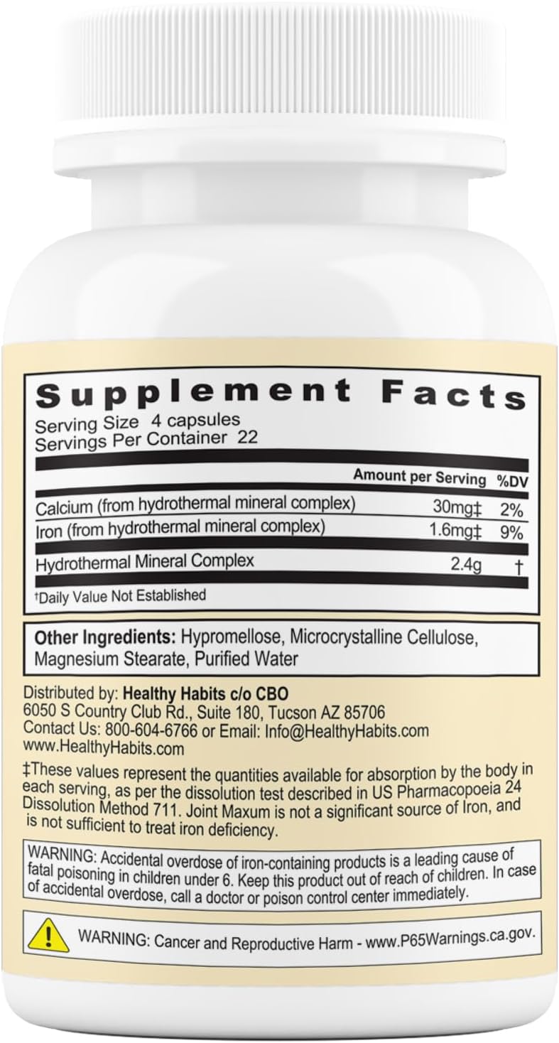 Healthy Habits Joint-Flex Maxum Helps to Support Joint Health & Mobility