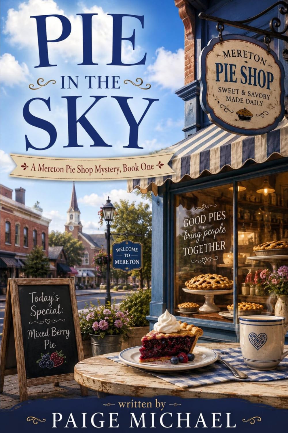 PIE IN THE SKY: A Mereton Pie Shop Mystery, Book One
