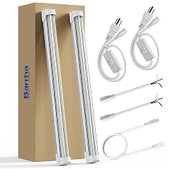 Barrina 6500K 1 5FT LED Shop Light 3450LM 25W T8 Under Cabinet Lighting Workbench Workshop Room Kitchen LED