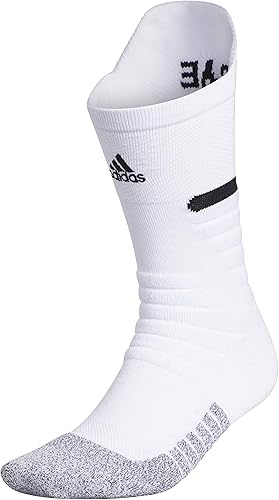 adidas Calcetines de fútbol unisex adizero (1 par) acolchados para hombres y mujeres deportes de equipo