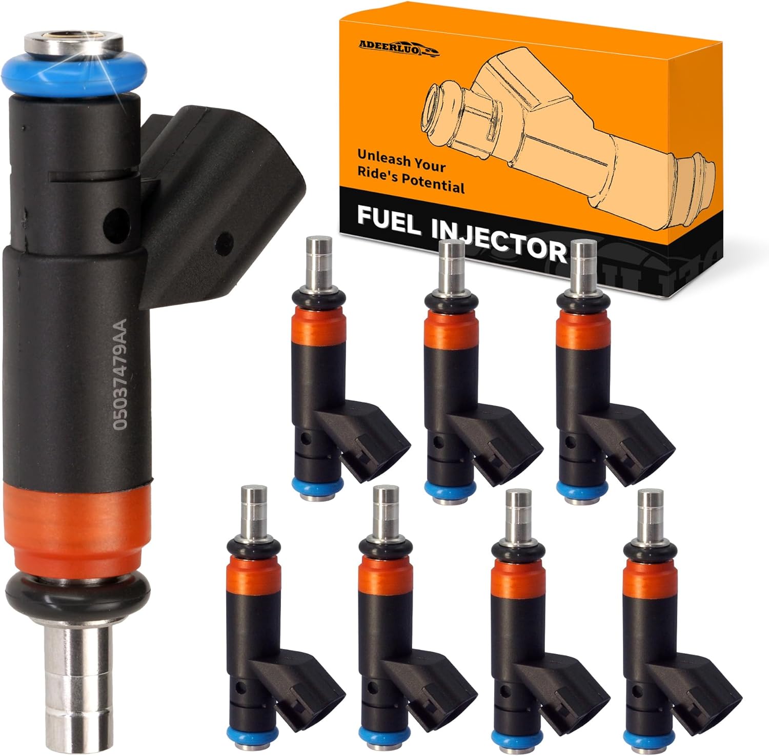 Fuel Injectors fits for-Ram 1500 2500 3500 For-Dodge Challenger Charger Durango Magnum For-Jeep Grand Cherokee Commander For-Chrysler 300 Aspen Inyectores OE 05037479AA
