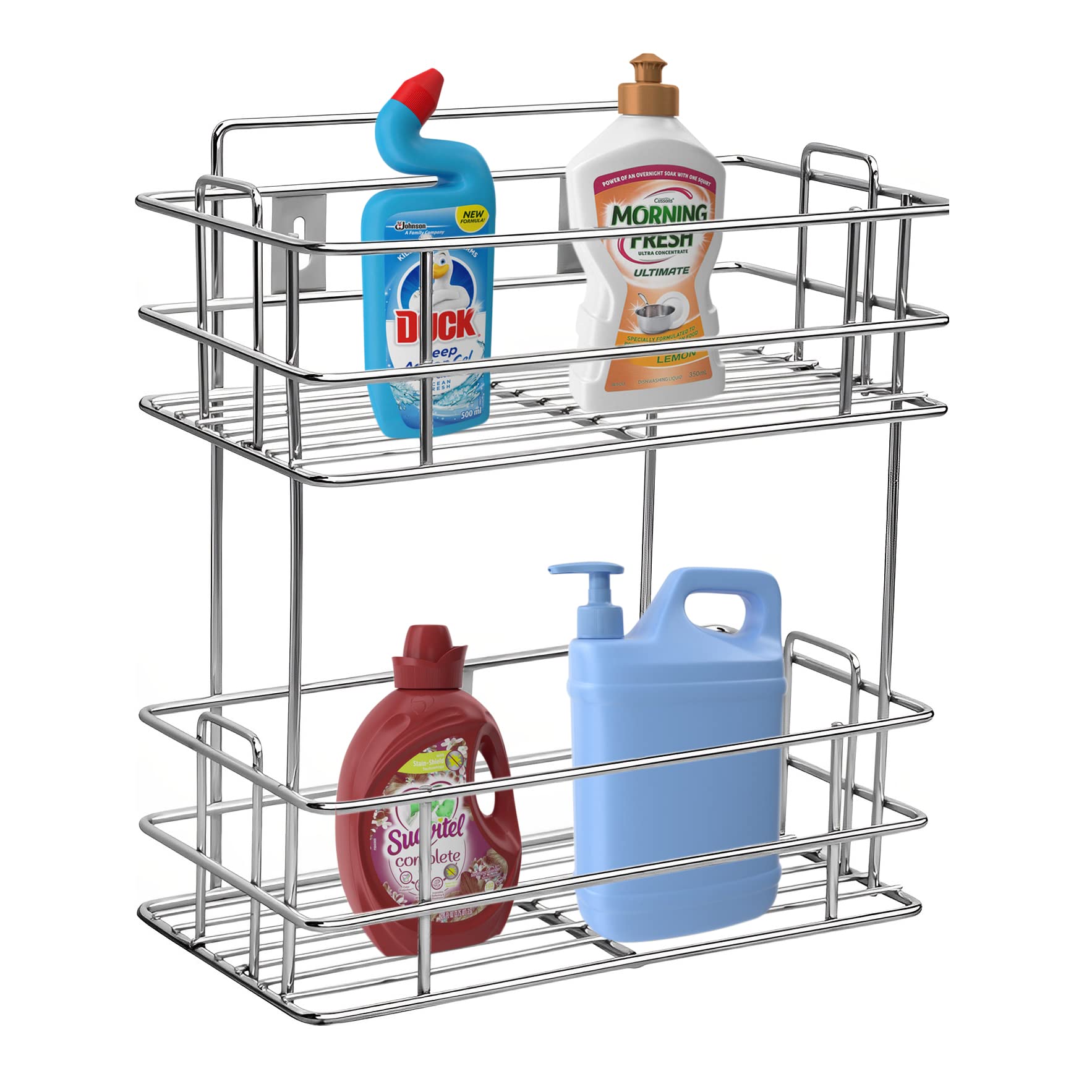 Primax Stainless Steel Multipurpose Detergent Holder/Bathroom Rack/Shelf/Bathroom Accessories (Chrome) (B0BQZ6QNZJ) Amazon Price History, Amazon Price Tracker