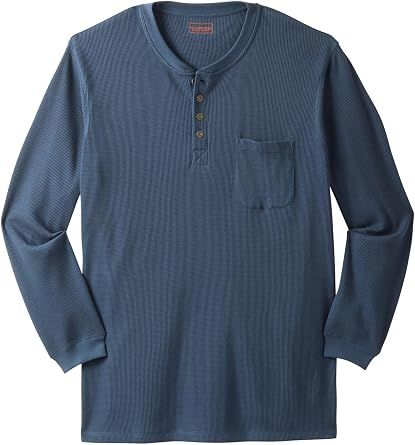 Boulder Creek Thermal Pocket Longer-Length Henley