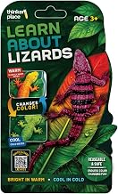 Armadillo Girdled Lizard Learn About Lizards TPR Stretchy Temperature-Changing for 3+ Color Changing Sensory Toy Gifting for Boys and Girls