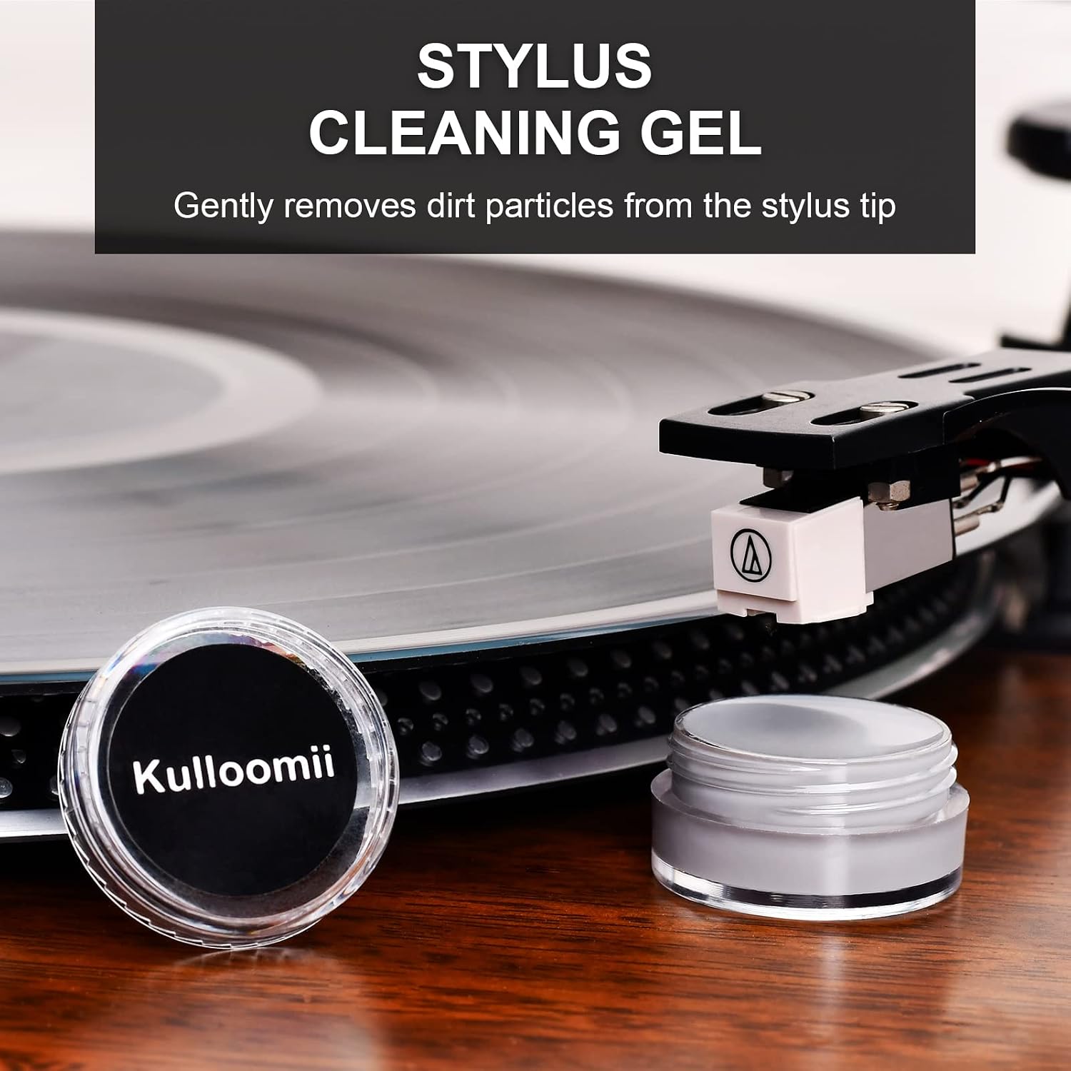 Vinyl Record Cleaning Kit 4-in-1, Ultra-Soft Velvet Record Brush, Anti-Static Record Cleaner Solution, Anti-Static Stylus Gel - Image 5