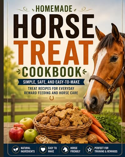 Homemade Horse Treat Cookbook: Simple, Safe, and Easy-to-Make Treat Recipes for Everyday Reward Feeding and Horse Care