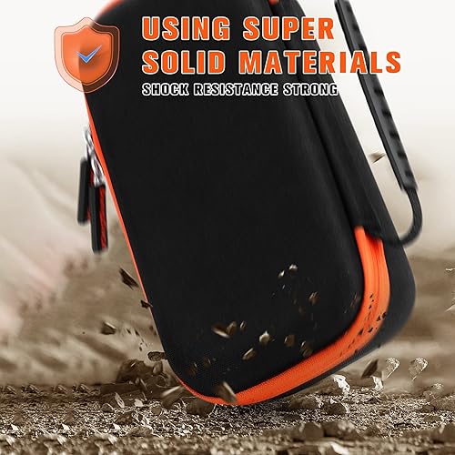 Miniatura 19 de Paquete Hard Caser con correa magnética de repuesto para Klein Tools MM400/MM325/MM300/MM200/ET140/MM720 multímetro digital por KingSung