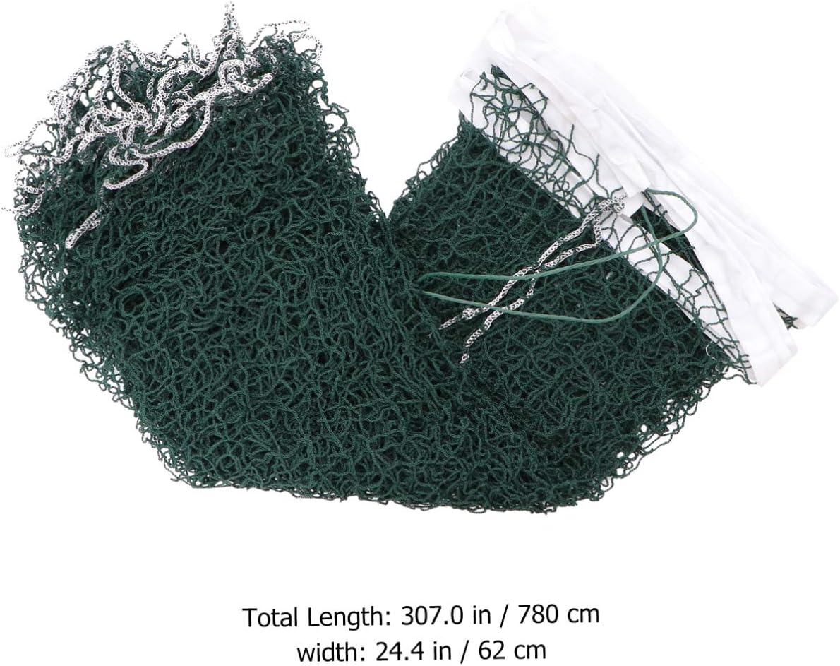 2pcs Portable Professional Badminton Net Nylon Rope Design for Outdoor Indoor Use Easy Tie Installation for Training Recreational Play Sun-Resistant for Backyard Community