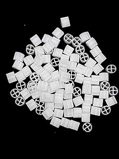 Wave Point K1 Filter Media Moving Bed Biofilm Reactor (MBBR) for Aquaponics â€¢ Aquaculture â€¢ Hydroponics â€¢ Ponds â€¢ Aquariums (1 Gallon)