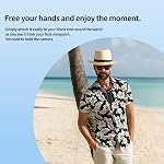 Mini Body Camera 64GB, 4K 30FPS Action POV Camcorder, Wearable Body Worn Cam with Audio and Video Recording, Hands Free Sports Camera with Magnetic Back Clip for Traveling Vlogging Cycling