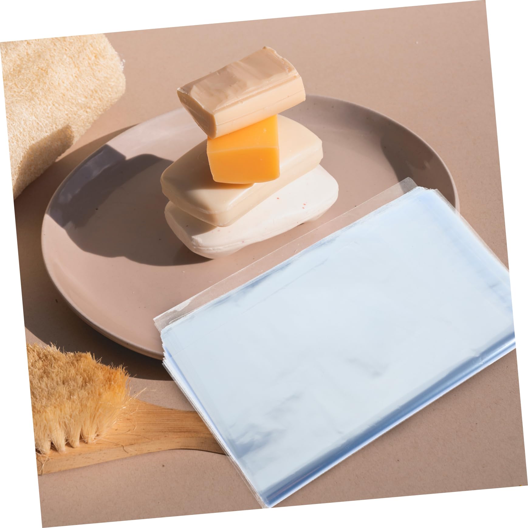 HAPINARY 100pcs Shrink Bag Packaging Bag Heat Shrink Film Bags Sealer Bags Packaging Film Shrinkable Wrapping Bag