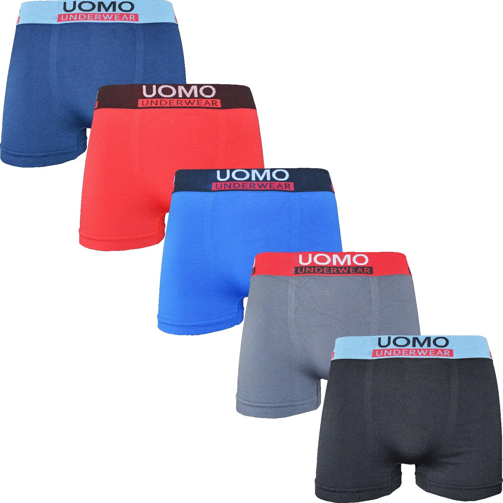 BestSale247 Uomo Lot de 10 boxers en microfibre sans couture pour homme Sous-vêtements de sport Boxer rétro, Lot de 10, XL-XXL