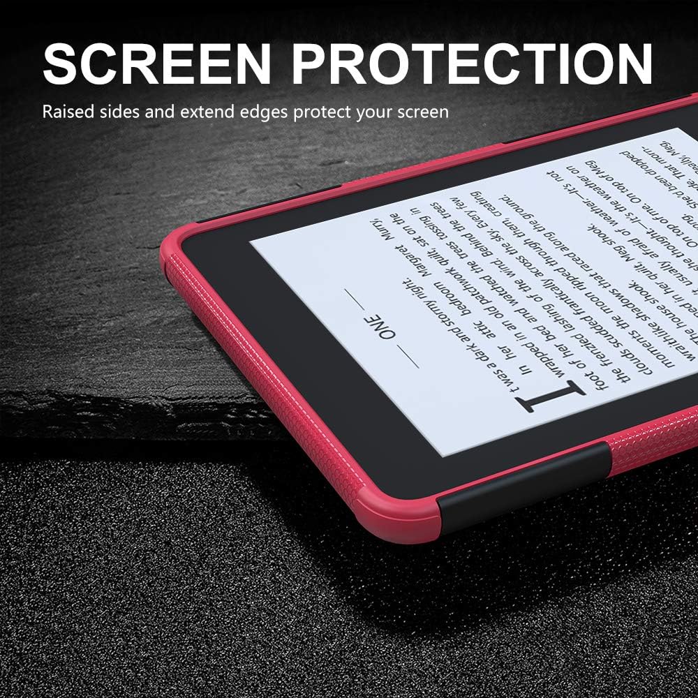 ROISKIN Dual Layer Heavy Duty Shockproof Impact Resistance Protective Case with Kickstand for P-White Case