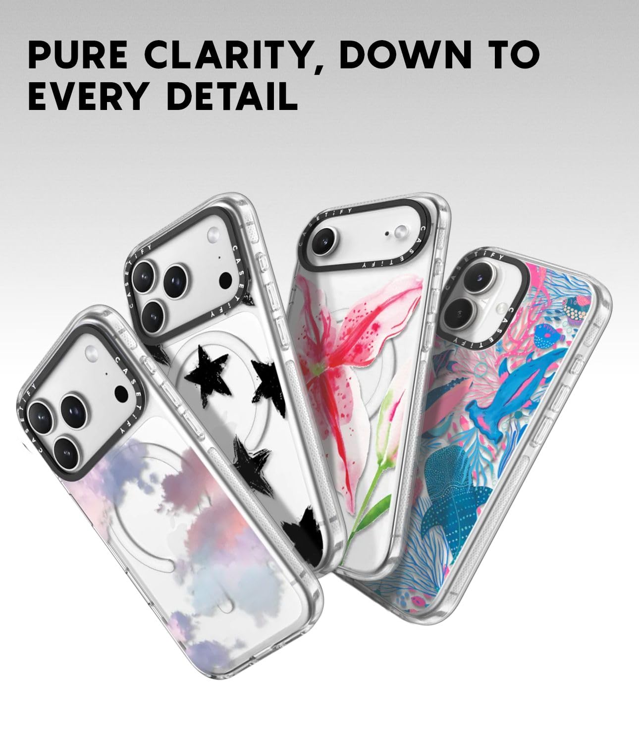 CASETIFY iPhone Air MagSafe対応クリアケース Amazon.co.jp: CASETiFY インパクト クリア iPhone Air ケース [黄変
